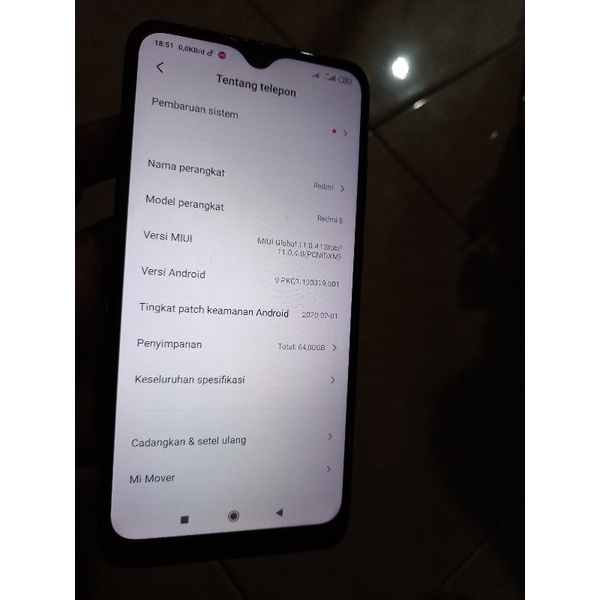 hp redmi 8 second