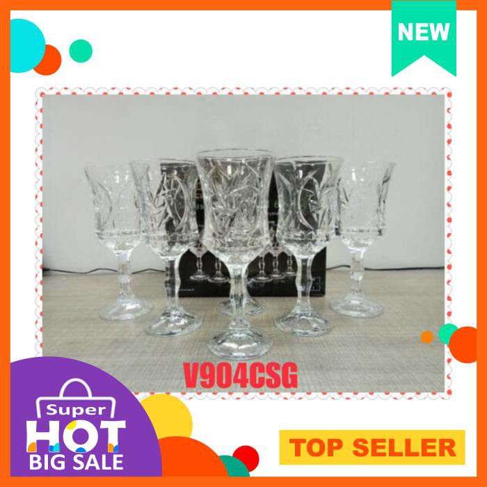 Gelas Sloki Kristal Vicenza V904Csg (6Pcs)