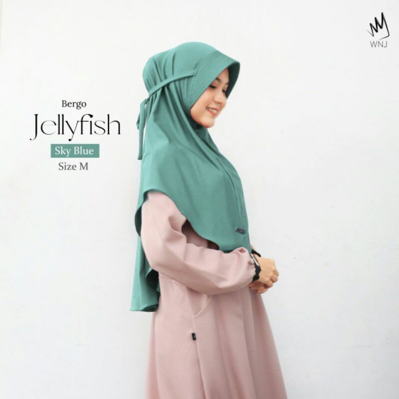WANOJA - Kerudung Bergo - Jellyfish