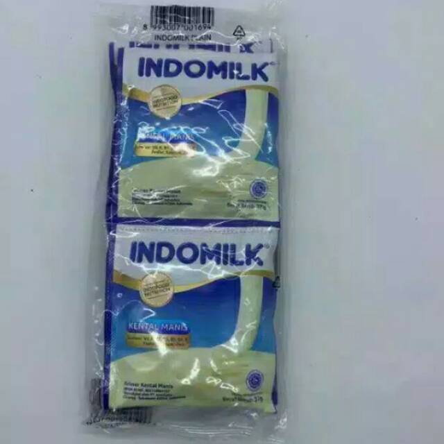 

Indomilk krimer kental manis renceng isi 6 sachet @ 37gr