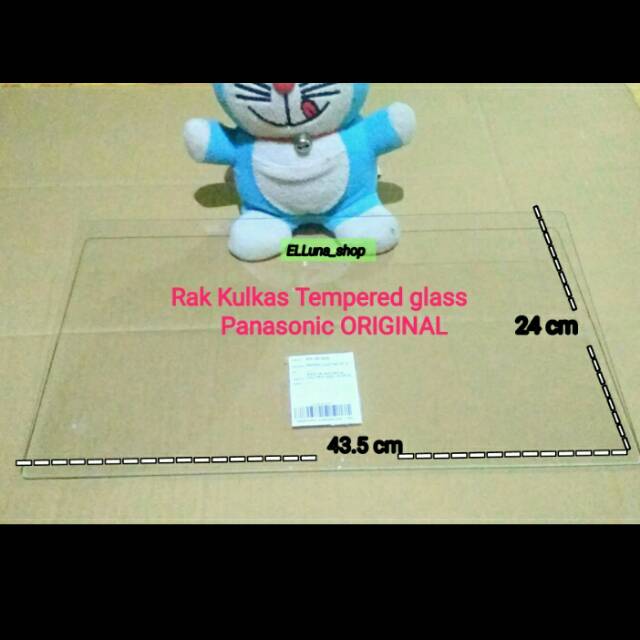 RAK KULKAS PANASONIC TEMPERED GLASS