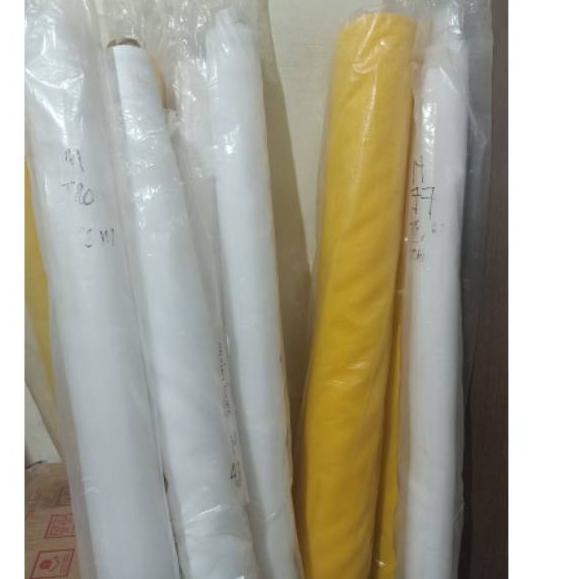 

ヱ KAIN MONYL SCREEN SABLON T.77 PUTIH ( LEBAR 165 ) ッ