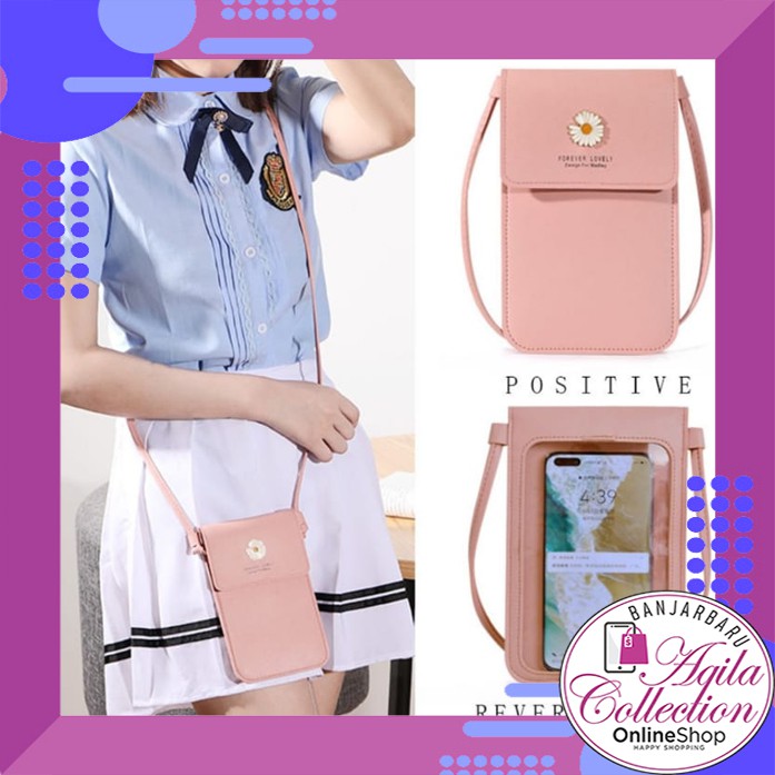 SLING BAG TAS SELEMPANG DOMPET HP FOREVER LOVELY