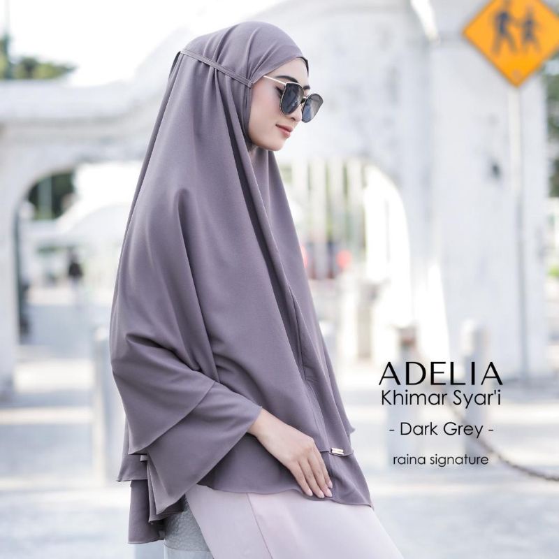 DEFECT SALE Adelia Khimar Syari by Raina Signature