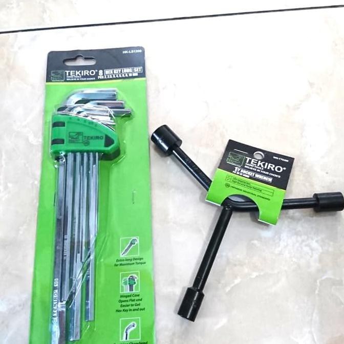 PAKET KUNCI L PANJANG TEKIRO & KUNCI Y 10-12-14