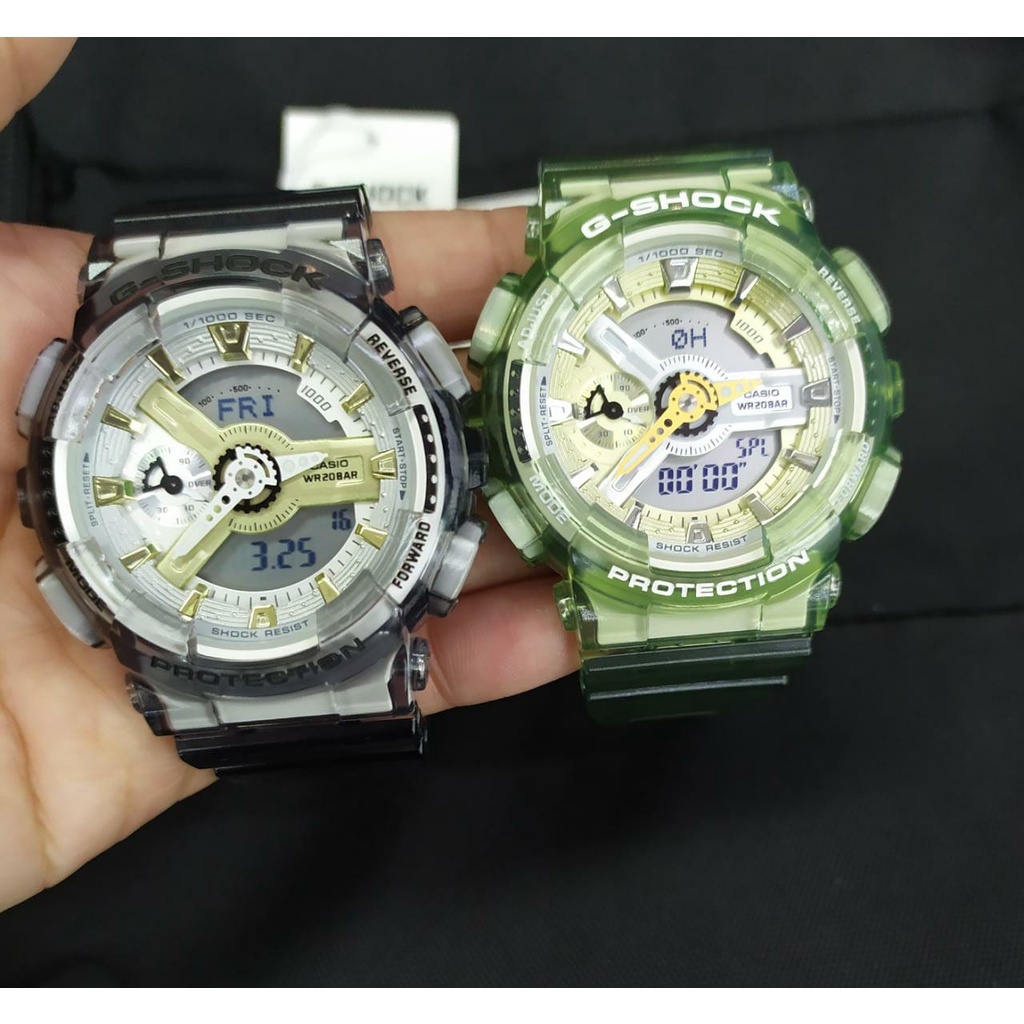 CASIO G-SHOCK GMA-S110GS-3A/ 8 JAM TANGAN PRIA ORIGINAL MURAH