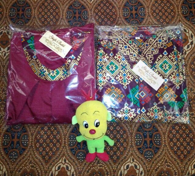 Siap Kirim Batik Couple Anjela Etnik By Dnt