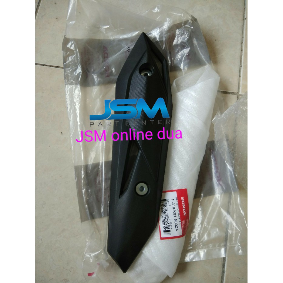 COVER TUTUP KNALPOT BEAT FI ESP 2016 BEAT STREET ORI AHM ORI ORIGINAL