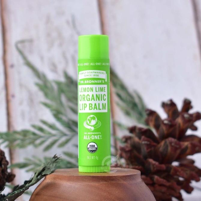 

Dr. Bronners Lemon Lime Organic Lip Balm 4 Gr