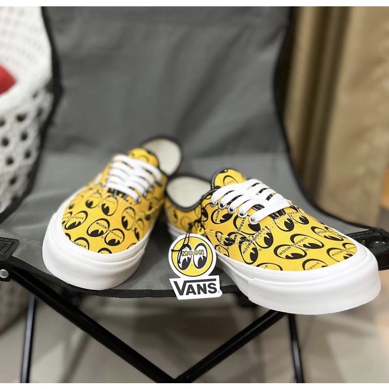 VANS X MOON EYES 44dx anaheim factory white and yellow