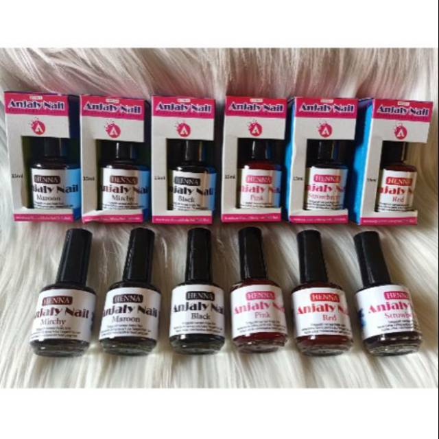 KUTEK HALAL ANJALY HENNA NAIL 8 ml