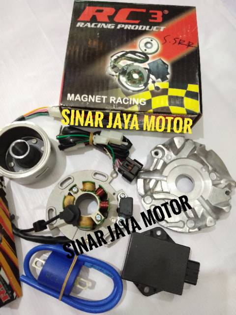 Pengapian Magnet Yz 125 Kawasaki Ninja 150 Ninja R Yz- Ninja Rr - Bisa Lampu Merek Rc3  Original