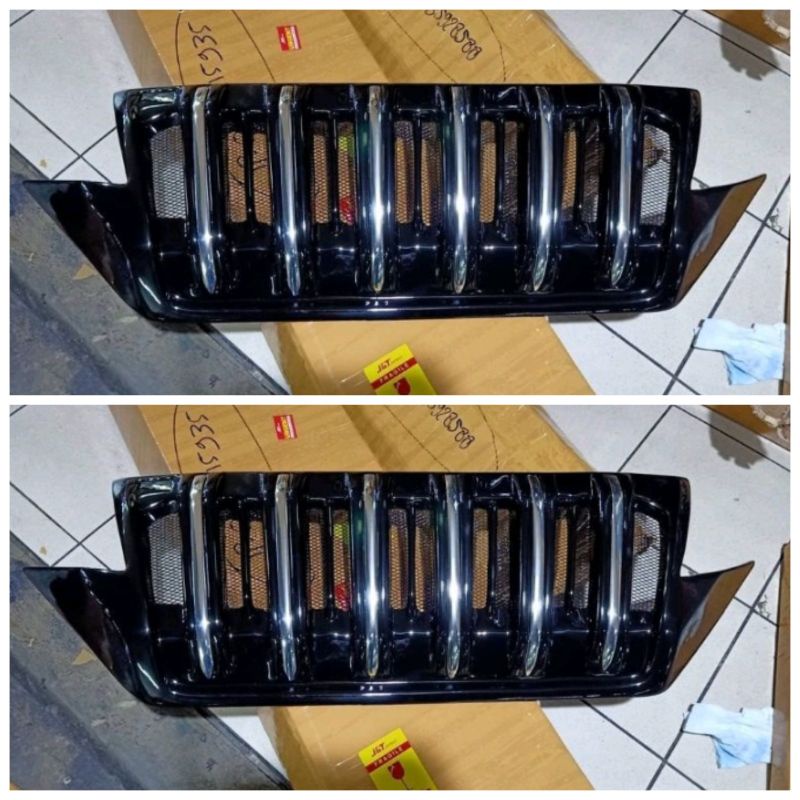 Grill apollo all new rush terios prado hitam glossy Gril