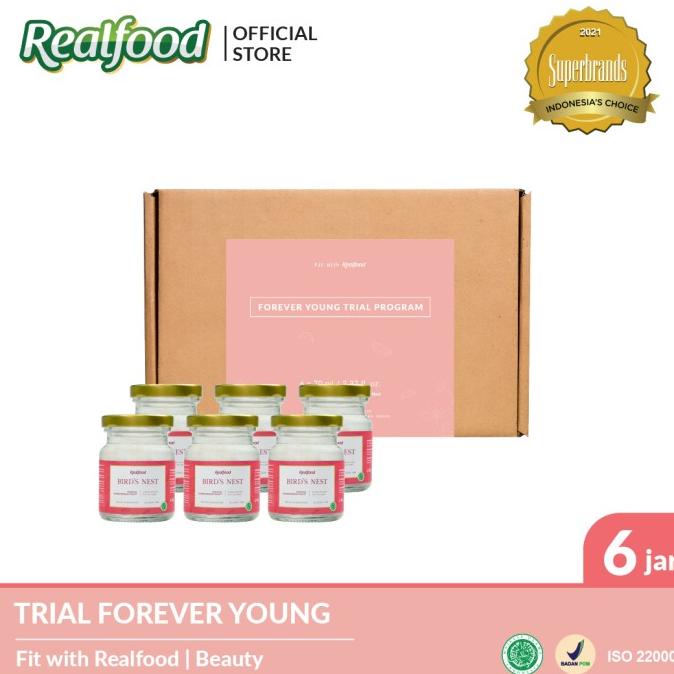 

Realfood Trial Forever Young Minuman Sarang Burung Walet + Kolagen | Minuman