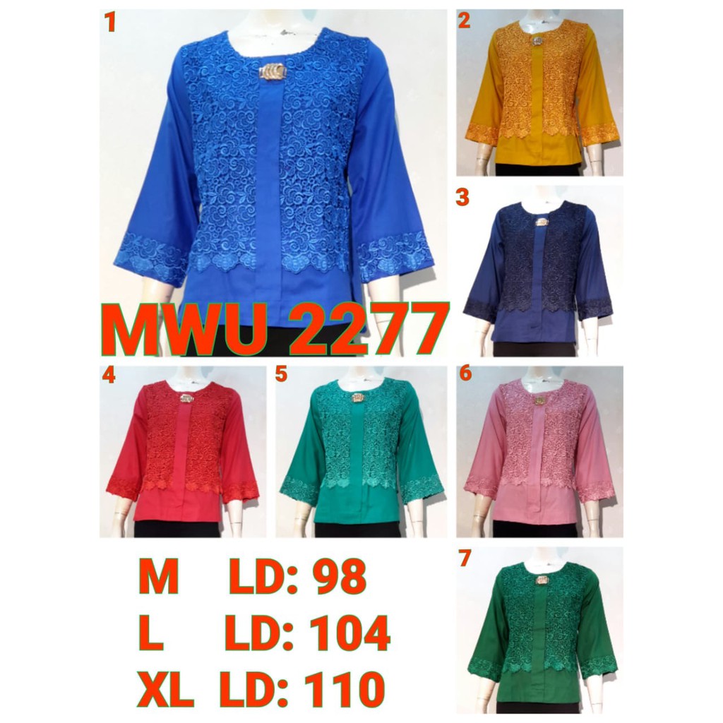 [MWU 2277] Blus/Blouse/Baju/Dress Murah
