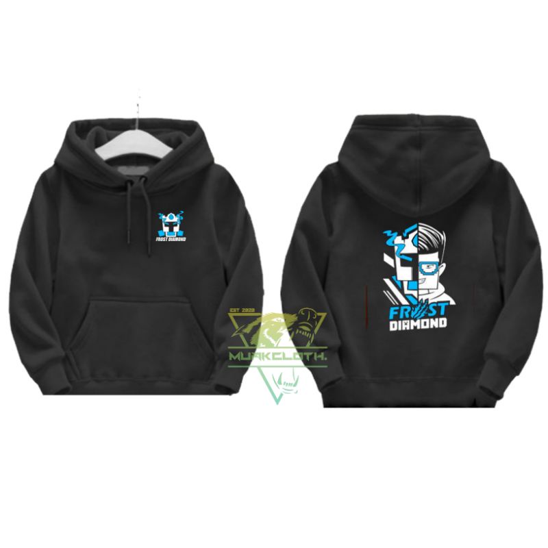 JAKET SWEATER HOODIE ANAK LAKI LAKI FROST DIAMOND MINECRAFT - MuakCloth