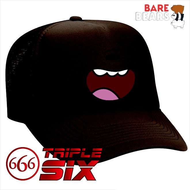 Topi Trucker We Bare Bears Grizzly
