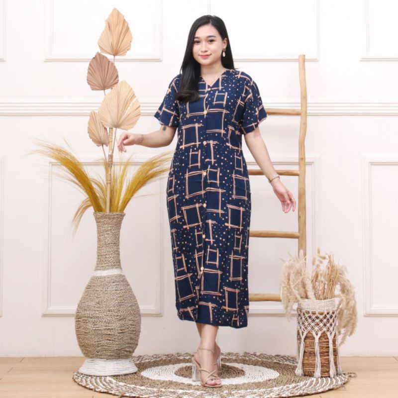 Daster Andin/Daster Kancing/Daster casual/Daster kotak kotak/daster masa kini