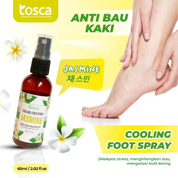 Foot Spray  Tosca Penghilang Bau Kaki Cooling Deodorant Kaki Perawatan Kaki / Tosca Cooling Foot Spray Ampuh Menghilangkan Bau Kaki Alami/COOLING FOOT SPRAY PENGHILANG BAU KAKI - FOOT SPRAY - DEODORANT KAKI PENGHILANG BAU KAKI