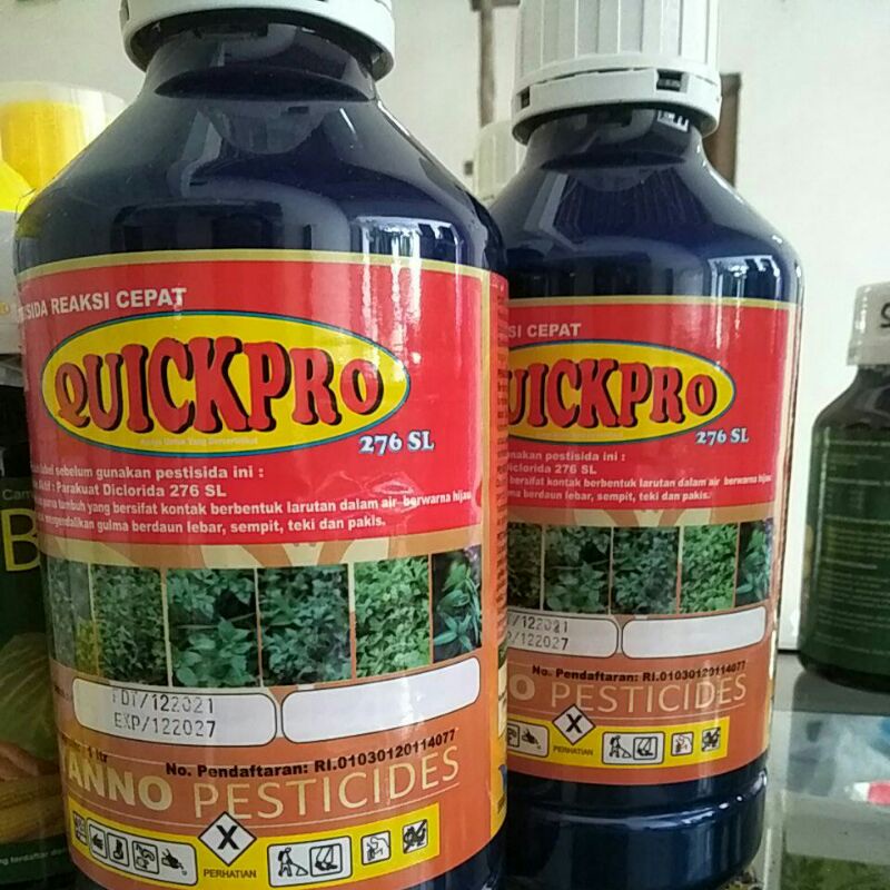 Herbisida Reaksi Cepat QUICKPRO 276SL Berat 1 Liter