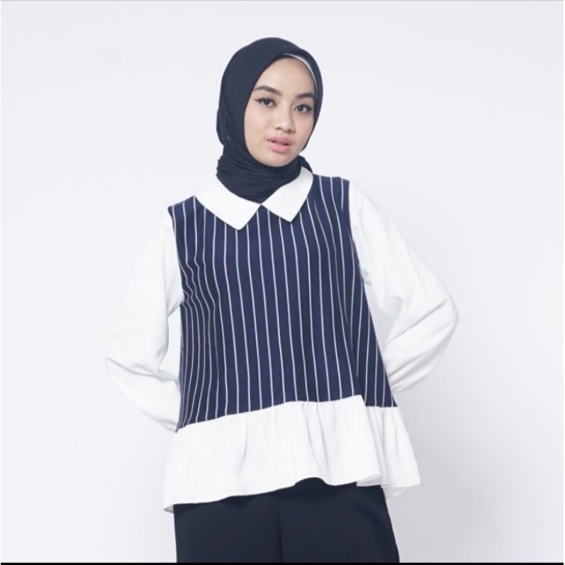 KYOYA BLOUSE NAVY