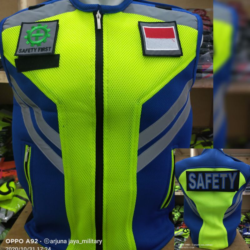 rompi k3,rompi safety,rompi proyek,rompi hse