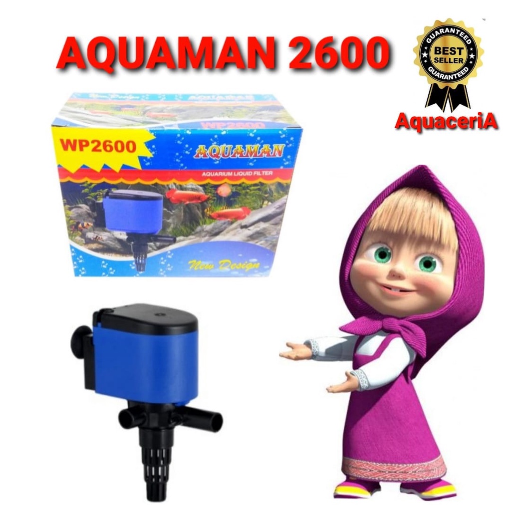 pompa celup air aquarium termurah aquaman 2600 power head