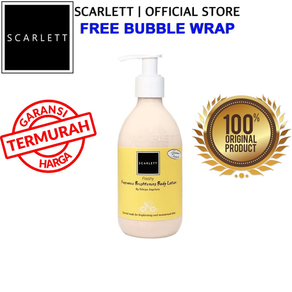 Scarlett Whitening Body Lotion Freshy