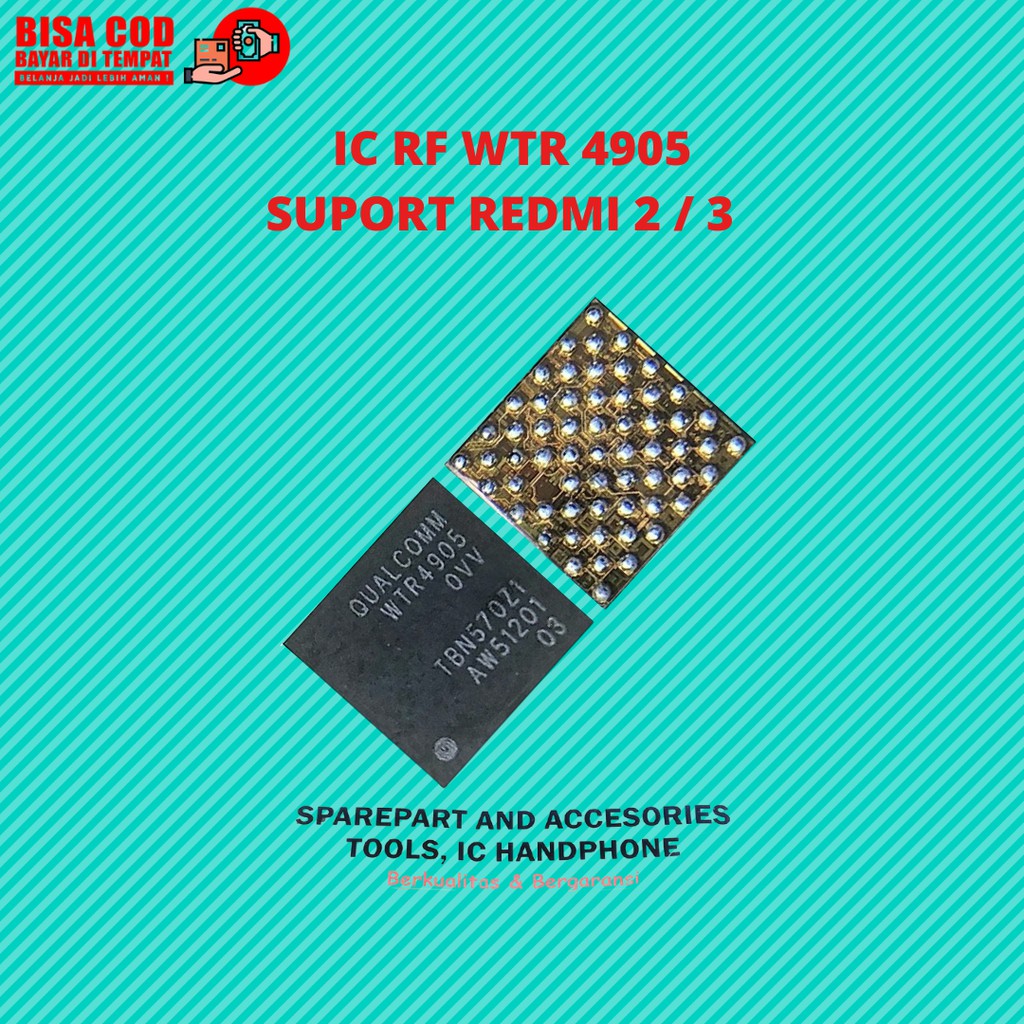 IC RF SINYAL WTR4905 OVV FOR XIAOMI REDMI 2 / 3 ORIGINAL
