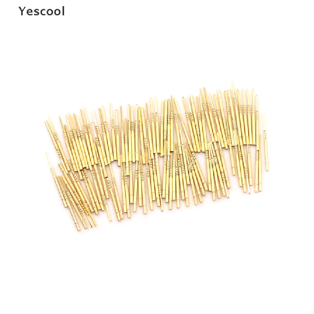 Yescool 100pcs Pin Pogo R75-3W Untuk Seri P75