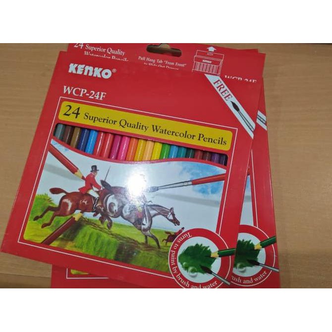 

Sale!! Kenko 24 Superior Quality Watercolor Pencils Wcp-24F Terbaru