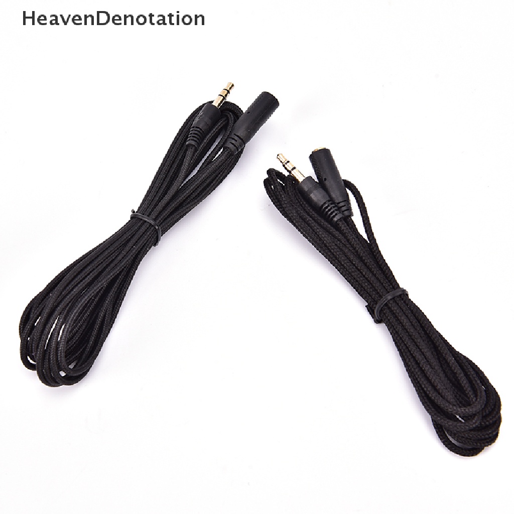 (Heavendenotation) Kabel Extension Headphone / Earphone Jack 3.5mm Panjang Super Low Noise