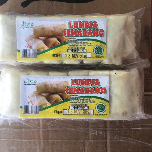 Terbaik Diva Food Lumpia Semarang isi 13pcs
