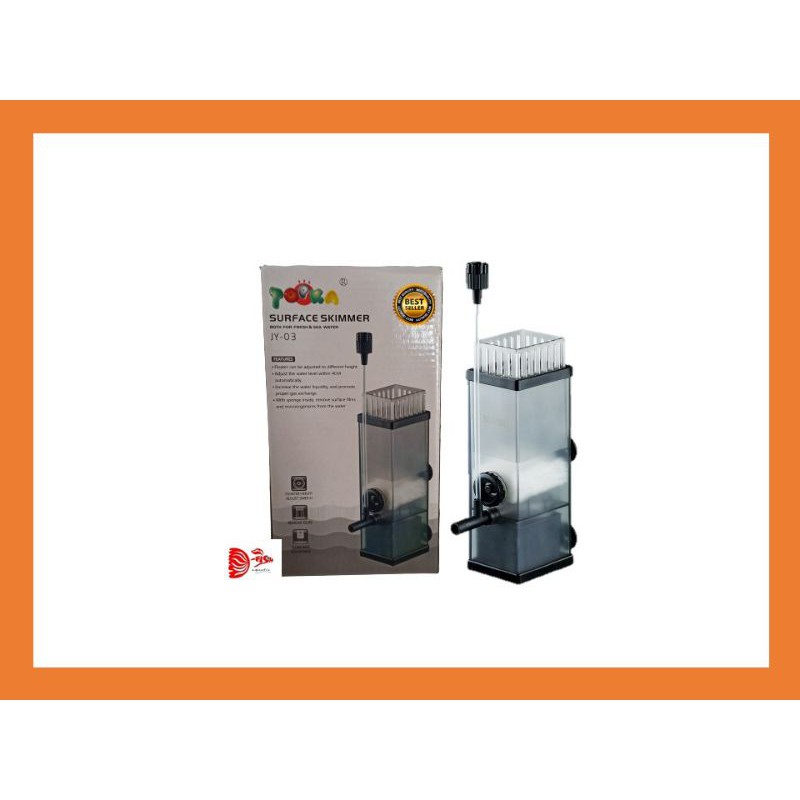 Vina Aquatic Pompa aquarium TOPKA SKIMMER JY 03 filter murah