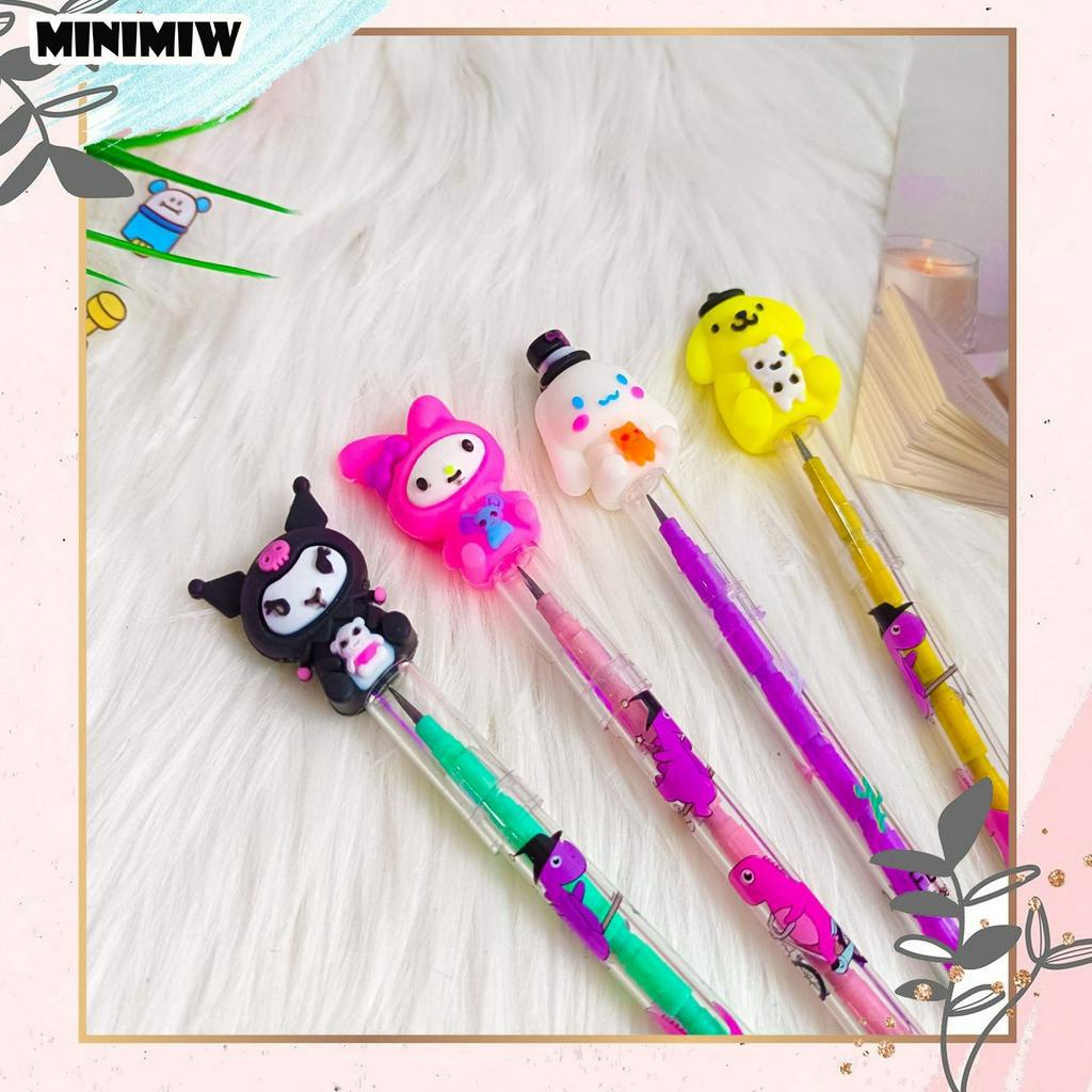 &quot;PENSIL SUSUN SANRIO PENCIL PELURU BENSIA REFILL ORIGINAL UNTUK UJIAN ALAT TULIS SEKOLAH KARAKTER UNIK LUCU  MURAH COD&quot;