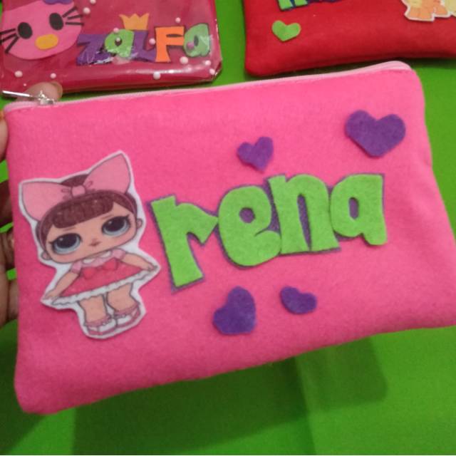 

Tempat pensil Flanel