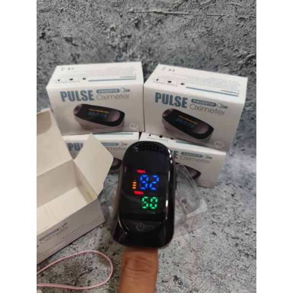 Pulse fingertip Oximeter A2 L87 | Alat Ukur kadar oksigen detak jantung