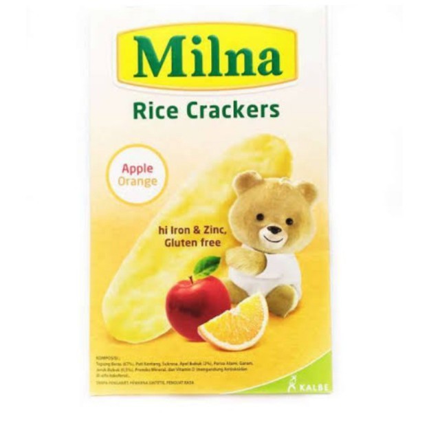 Milna Rice Crackers 20gr All Varian