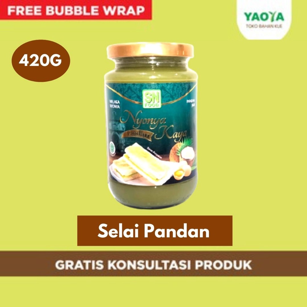 

SN FOOD KAYA 420G PANDAN JAM