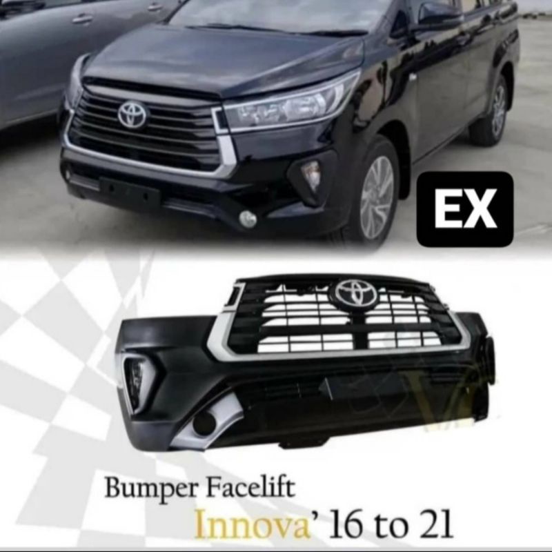 Bumper innova reborn upgrade 2016 ke 2021