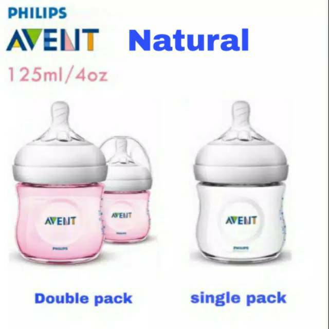 Philips Avent Botol Natural 125ml | Botol Susu Bayi Avent | Botol Avent