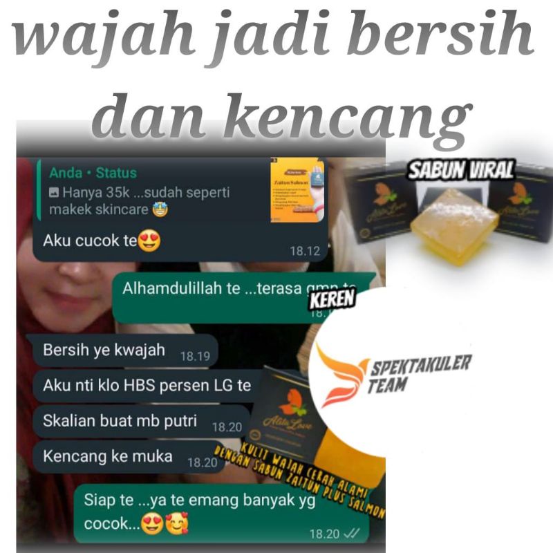 sabun zaitun salmon Alita love