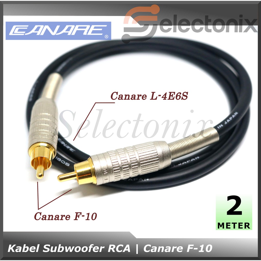 Kabel Subwoofer RCA | Canare F-10 Starquad [2m]