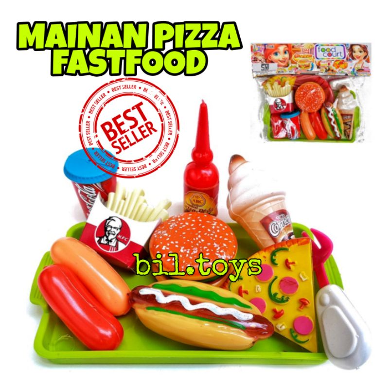 Mainan Anak Restoran Keliling / Masak - Masakan Ks 67 mainan fastfood murah