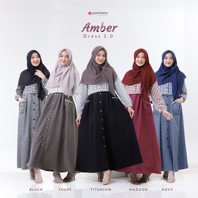 Dress Wanita  Amber Dress Yasmeera
