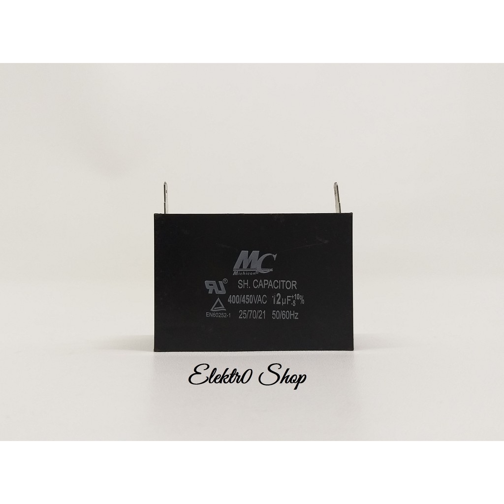 Capacitor 12 uf 400-450V Kotak