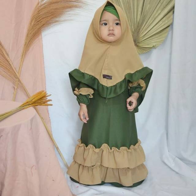 Gamis syar'i anak ORI gwenza