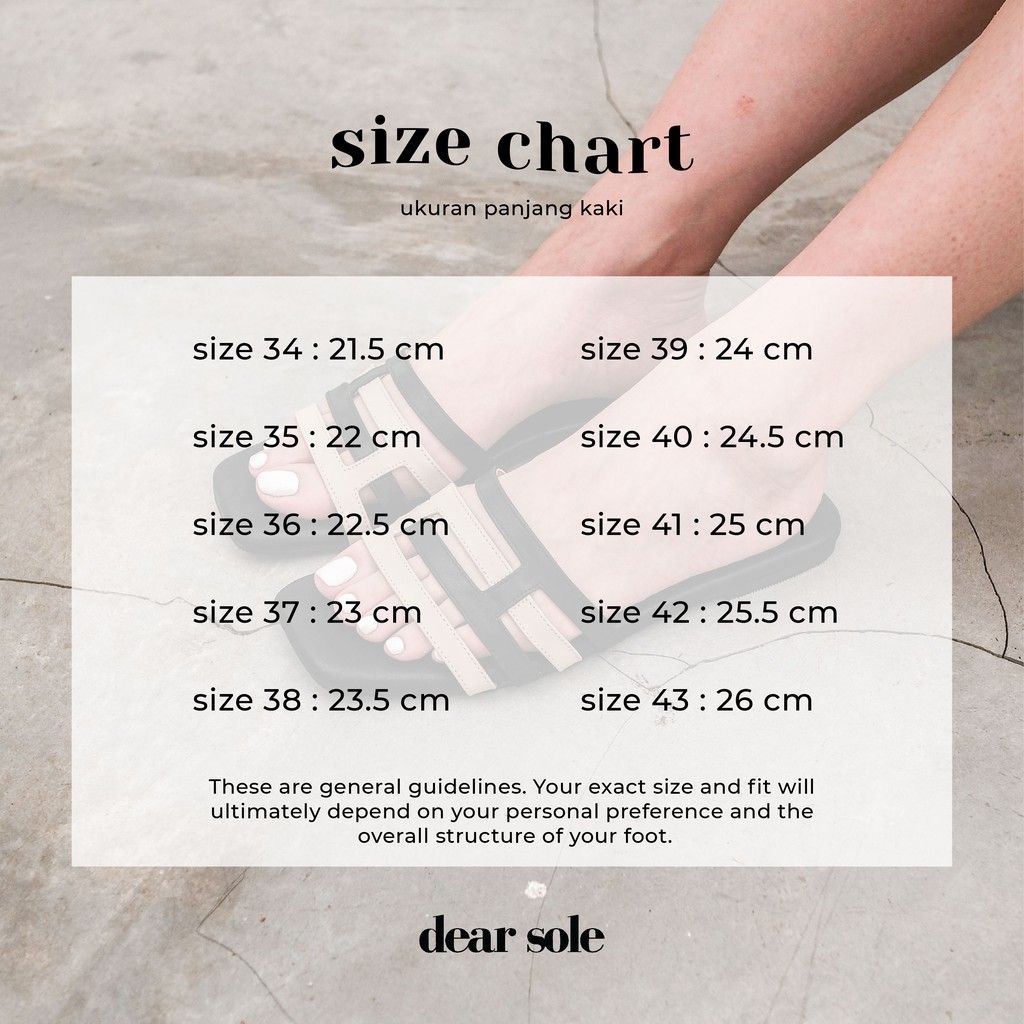 [PRE-ORDER] SANDALS DEAR SOLE