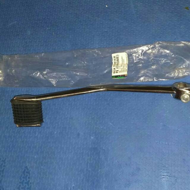 selaan engkolan kick starter vespa px exclusive excel chrome besi