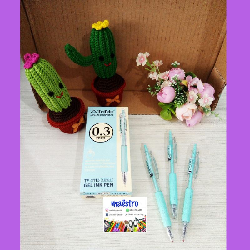 

Bolpen Hitec Trifelo / Hi-Tec Trifelo / Bolpen Hi-Tech Trifelo 0.3mm